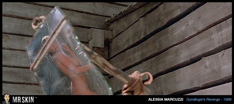 Naked Alessia Marcuzzi In Il Mio West