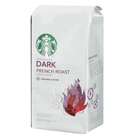 Starbucks French Roast Ground Dark Roast French Roast Coffee Grounds