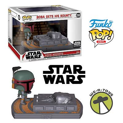 Funko Pop Star Wars Movie Moments 280 Boba Gets His Bounty 2018