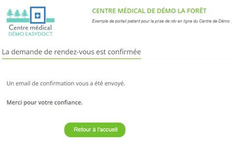 La Demande De Rdv En Ligne Easydoct