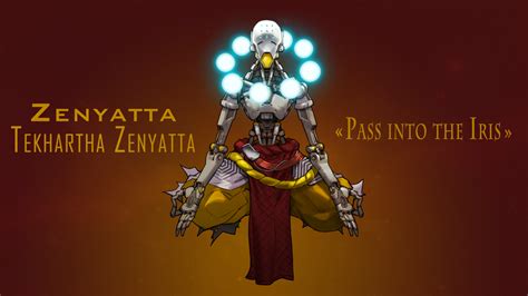 Zenyatta Wallpaper Overwatch By Superbrioche On Deviantart