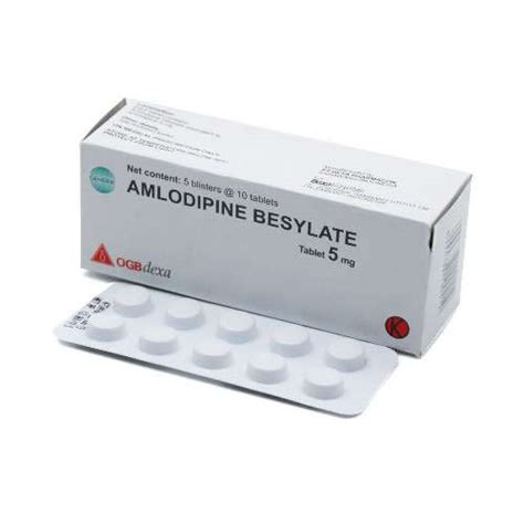 Amlodipine 5 Mg 10 Tablet Dexa Medica Manfaat Kandungan Dosis Dan