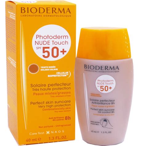 BIODERMA PHOTODERM NUDE TOUCH SPF 50 40 ML TEINTE DOREE