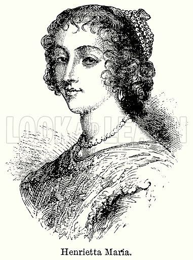 Henrietta Maria stock image | Look and Learn