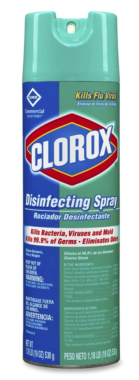 Tri-C Club Supply > Cleaners > Clorox Disinfecting Spray Fresh Scent 19 oz.