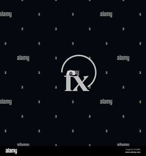 Fx Initials Logo Monogram Design Ideas Stock Vector Image And Art Alamy