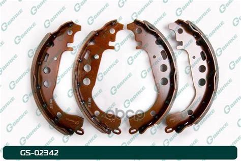 Купить Колодки тормозные барабанные G-Brake GS02342 в Новосибирске по ...