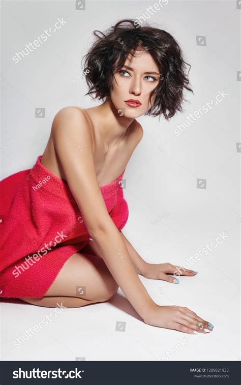 Naked Sexy Woman Short Hair Girl Stock Photo Edit Now