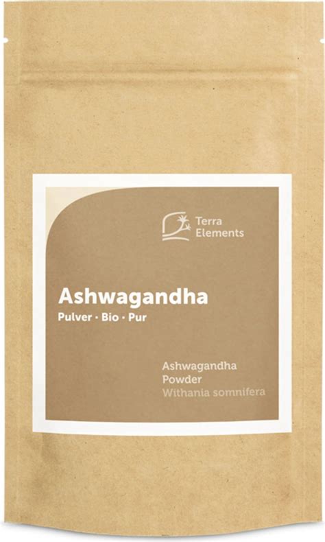 Terra Elements Ashwagandha Bio En Polvo Ayurveda Shop Online Espa A