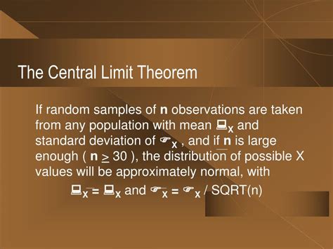 Ppt Section 5 3 ~ The Central Limit Theorem Powerpoint Presentation 82b