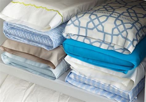 Идеи для хранения постельного белья в шкафу