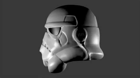 3D Printable Full Scale StormTrooper Helmet YouTube