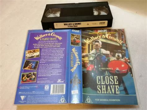 Wallace Gromit A Close Shave Rare Abc Bbc Ozroadshow Vhs Iss