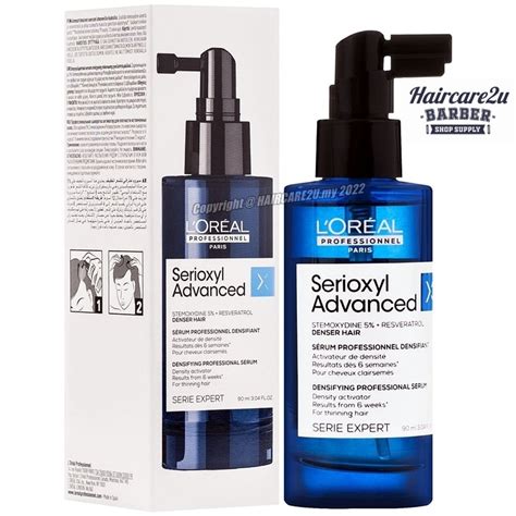 ml loreal serioxyl advanced denser hair serum haircareumy