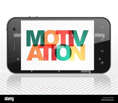 finance concept smartphone  motivation  display stock photo alamy