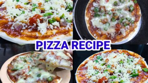 Readymade Base Pizza Recipe How To Make Pizza Without Oven And Pizza