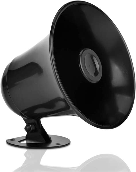 Amazon.com: Pyramid Outdoor Trumpet Car Horn Speaker - 5” Pa Horn ...