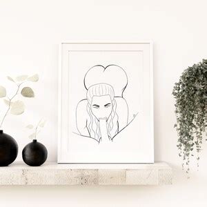 Erotische Linie Kunst Oral Sex Linie Zeichnung Druckbare Etsy De
