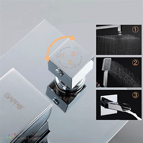 Душевая система встраиваемая Gappo Jacob G7107-20 (артикул SC-158429 ...
