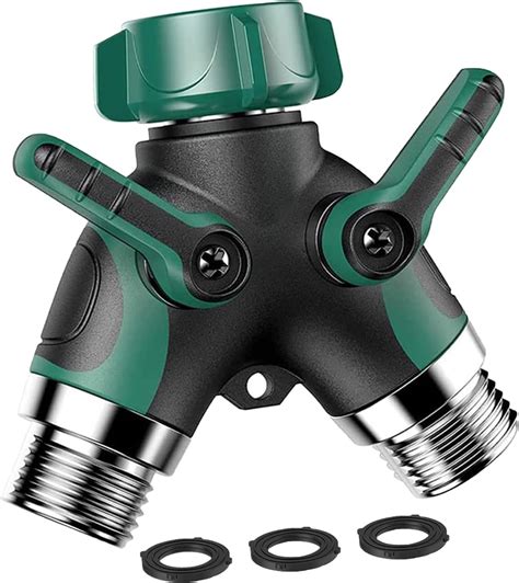 Garden Hose Splitter 2 Way Heavy Duty Connector Hose Y