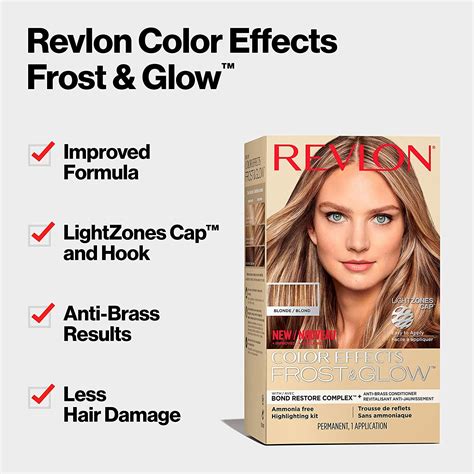 Revlon Permanent Hair Color Dye Kit Ammonia Paraben Free Blonde Oz Pack Buy Now