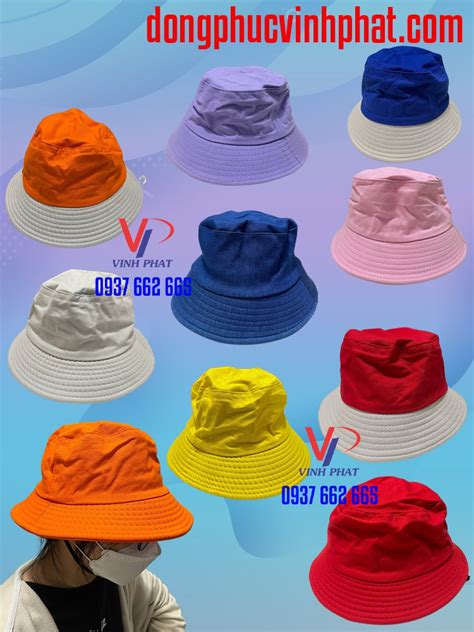 Hot M Tai B O Bucket Hat Th I Trang Nam N M U C T I Shop V Nh