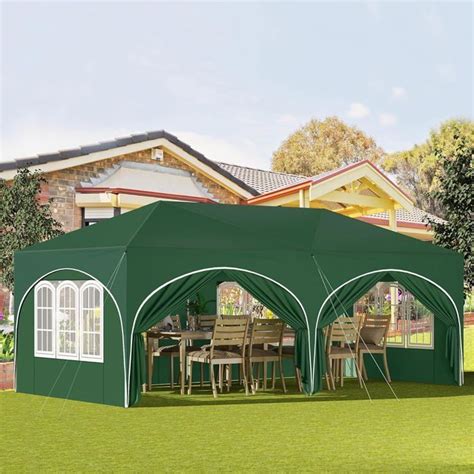 Woltu Tonnelle De Jardin Pergola Pliante X M Avec Parois Lat Rales