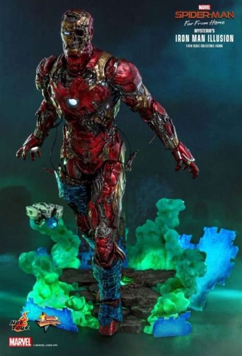 Jual Hot Toys Mms580 Spiderman Ffh Mysterios Iron Man Illusion 60583 Di