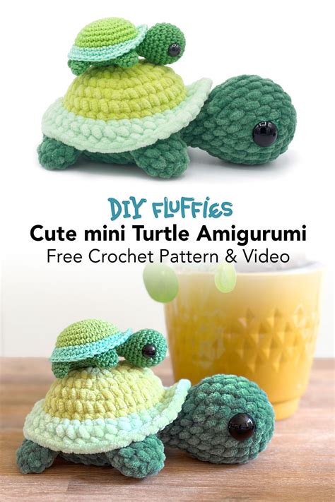 Learn How To Crochet A Turtle With This Free Turtle Crochet Pattern By