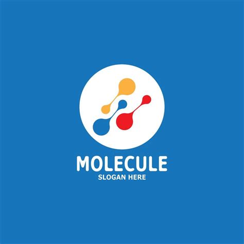 Molecule Logo Vector Template Illustration Vector Art At Vecteezy