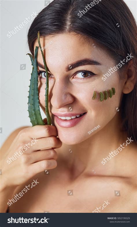 Naked Woman Studio Against White Background Stock Photo Shutterstock
