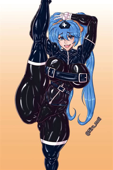 Sona Latex Nurse Bodysuit By Nira Moli Hentai Foundry