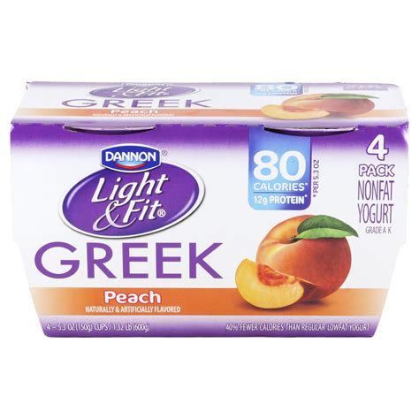 Dannon Light And Fit Greek Yogurt Nutrition Label Blog Dandk