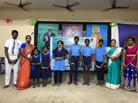 Joy of giving from the Students of Velammal Vidyalaya school – Sevalaya