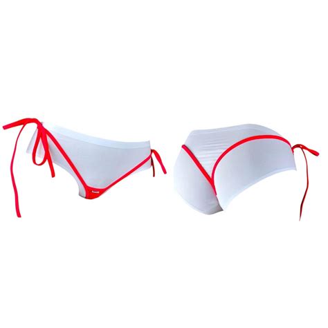 1029 4 Spandex Micro Thong Bikini Bottom With Adjustable Side Ties Shbikini Extreme Y