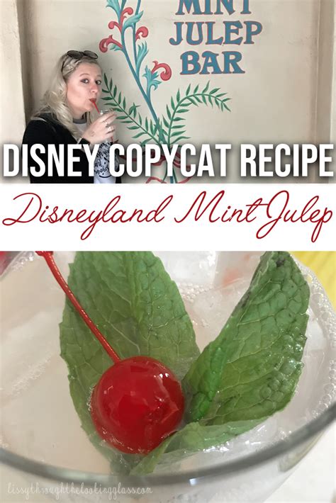 Mint Julep Bar Disneyland Recipe Bryont Blog