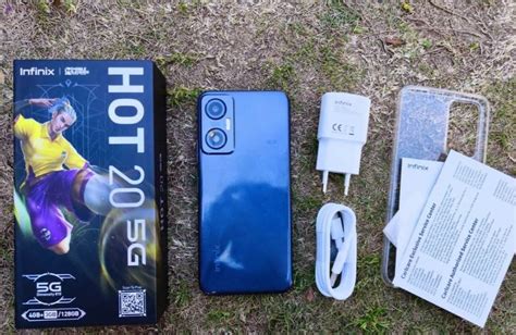 Infinix Hot 20 5G HP Layar IPS LCD 120 Hz Perekaman Video Hingga 2K Chipset Dimensity 810