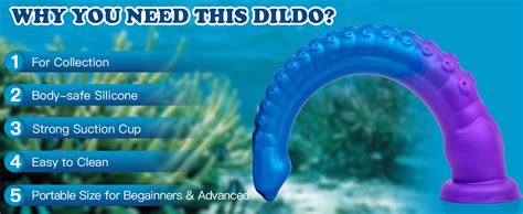Amazon Monster Tentacle Dildo Sextoys Anal Toy Realistic Fantasy Dildo With Strong