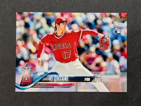 Shohei Ohtani Topps Complete Set Rookie Variation Rc Rookie