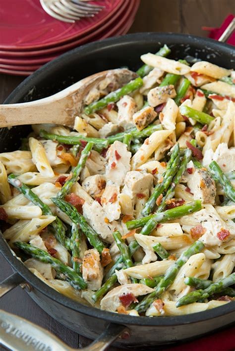 Chicken Asparagus Pasta So Creamy Cooking Classy