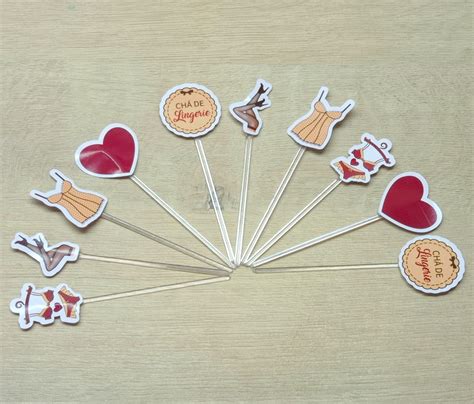 Chá Lingerie Lembrancinha Festa Pronta 53 Itens Elo7