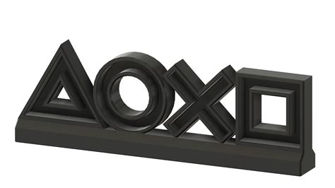 Playstation Logo Black