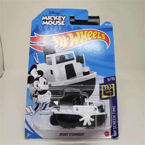 Hot Wheels Screen Time Disney Steamboat Mickey Mouse Mercadolivre