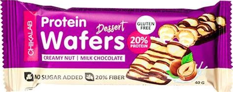 Chikalab Protein Wafers - цена: 117 руб. — купить протеиновые батончики ...