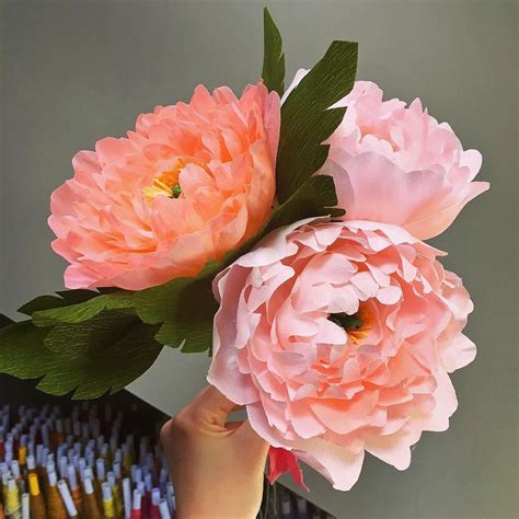 Made Some Crepe Paper Peonies For Mom S Day And Want To Fill My Studio