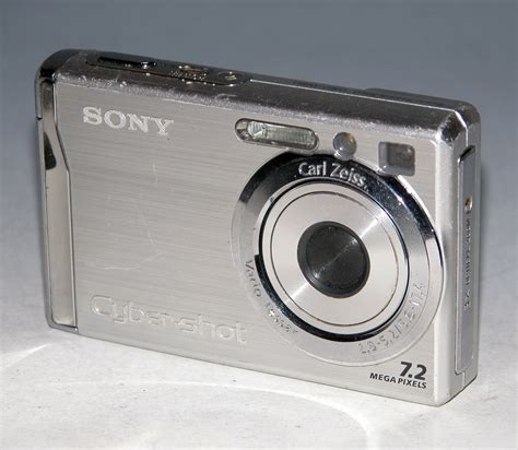 Sony Cyber Shot Dsc W Mp Digital Camera Silver