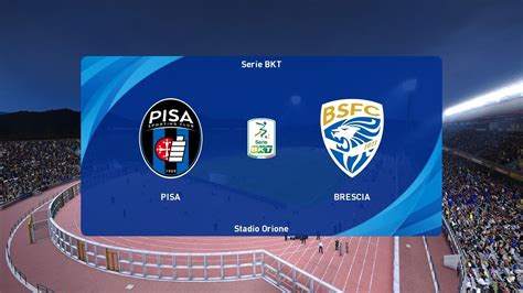 PES 2021 Pisa Vs Brescia Italy Serie B 16 01 2021 1080p 60FPS