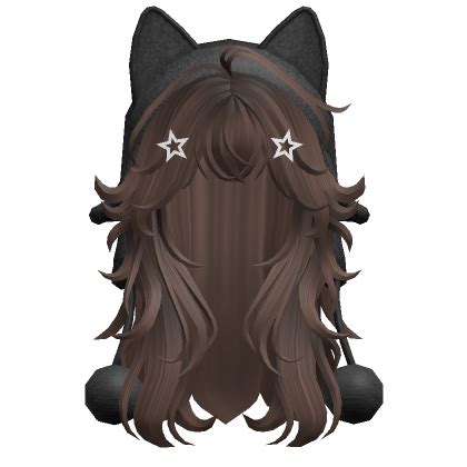 Fluffy Wolfcut W Cat Ushanka Brown S Code Price RblxTrade