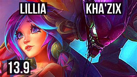 Lillia Vs Khazix Jng 72 Winrate 503 Kr Master 139 Youtube