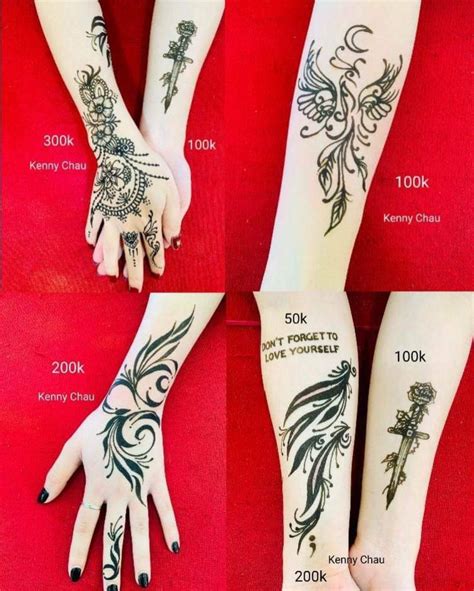 71 Hình Vẽ Henna Tattoo đẹp Nhất Trường Tiểu Học Tiên Phương Chương
